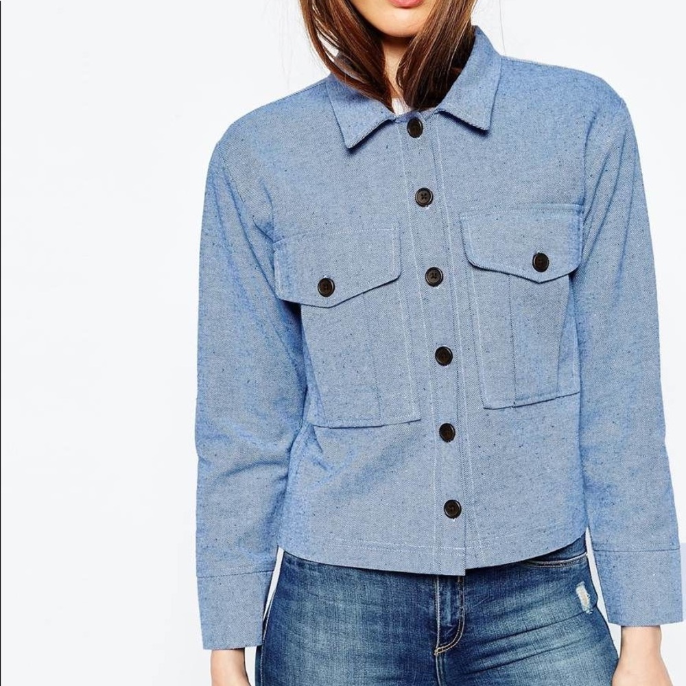 ASOS denim jacket US0